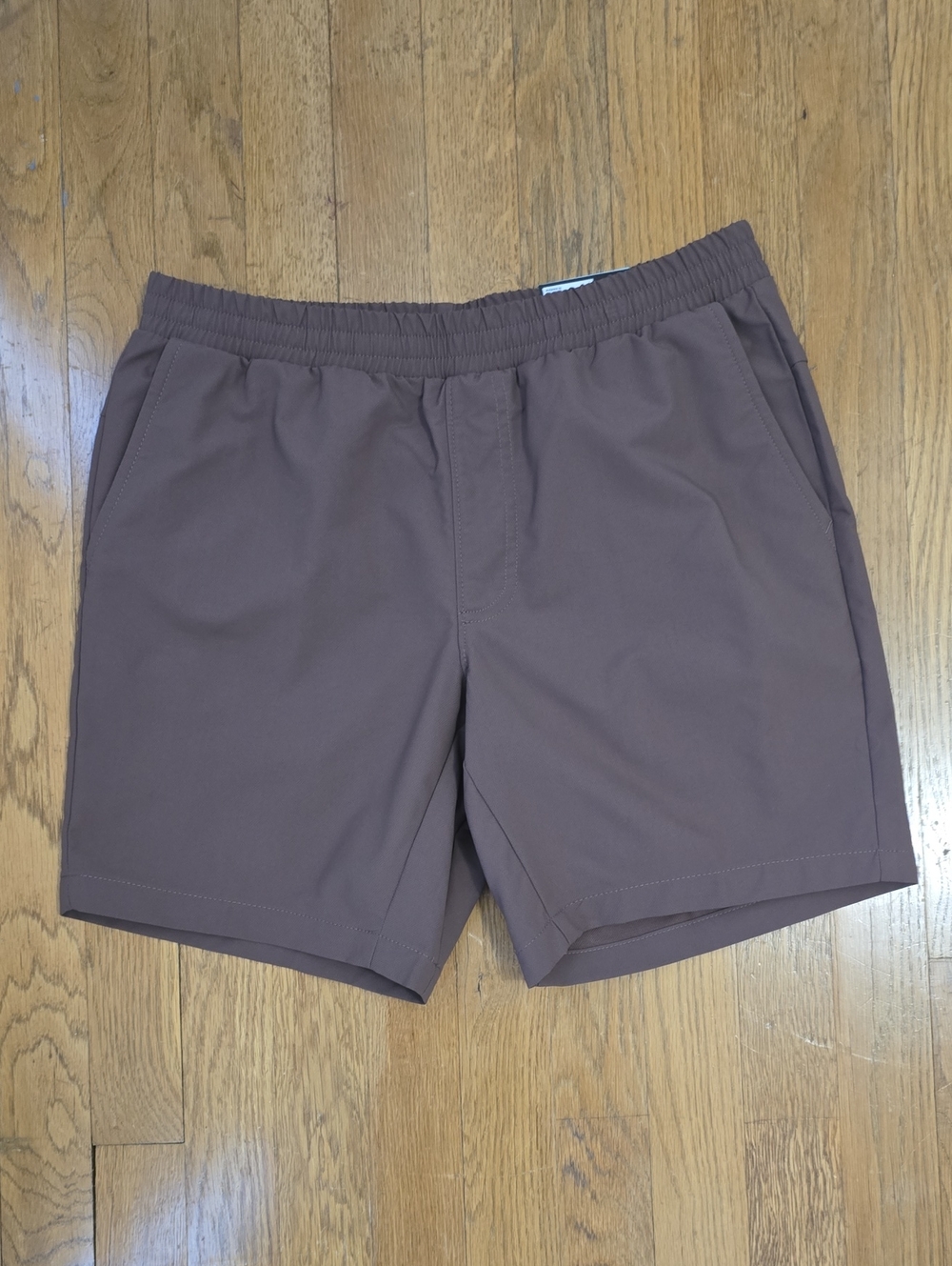 FLX BRAND MEN'S BROWN PERFORMANCE SHORTS SIZE SMALL
